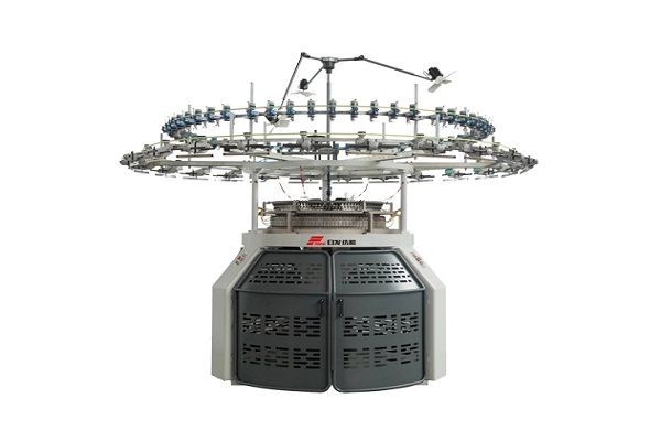 Machine à Jersey unique à grande vitesse: efficace et de haute qualité