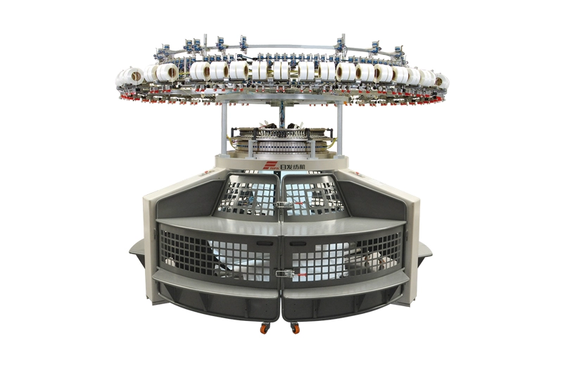 Machine à tricoter unique à largeur ouverte RFSKP